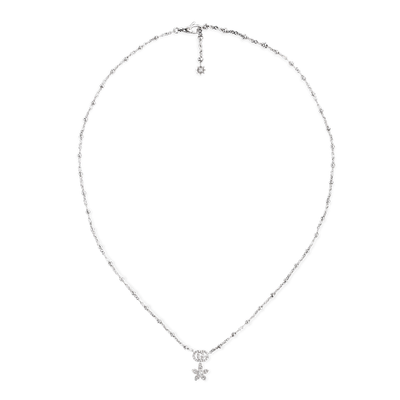 Gucci Fine Jewellery Flora Necklace YBB581842001 | La Maison Monaco