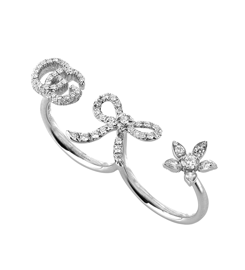 Gucci Fine Jewellery GG Running YBC582021001 Fashion Ring