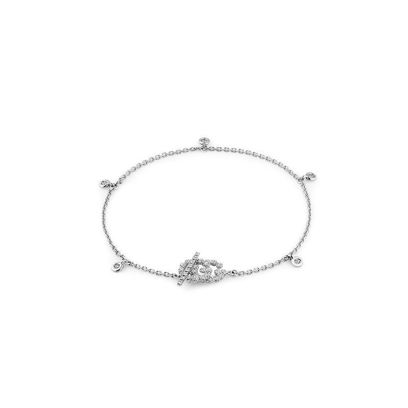 Gucci Fine Jewellery GG Running Bracelet YBA481671002 | La Maison Monaco