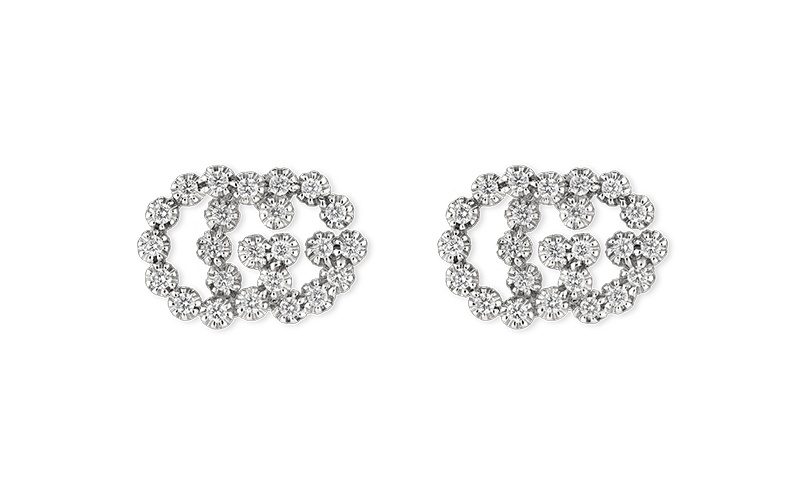 Gucci Fine Jewellery GG Running Earrings YBD481676003 | La Maison Monaco