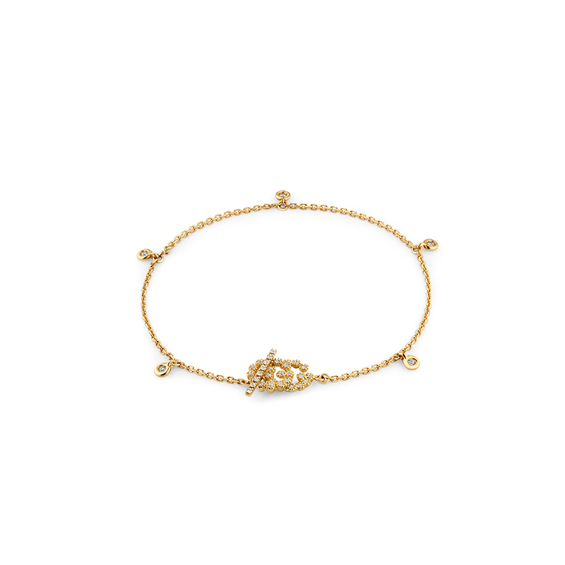 Gucci Fine Jewellery GG Running YBA481671001 Bracelet