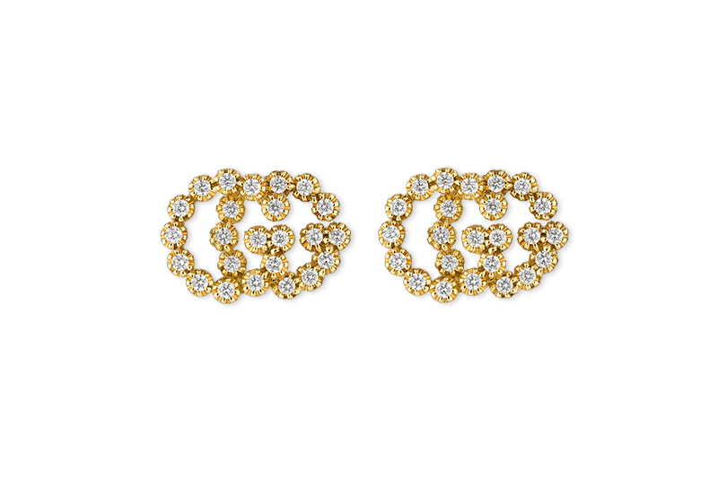Gucci Fine Jewellery GG Running YBD481676001 Earrings