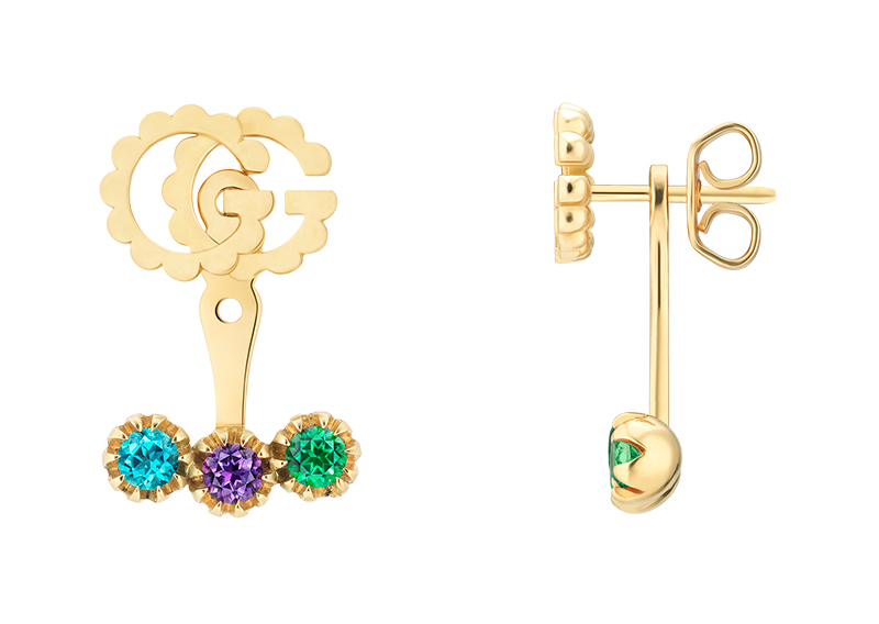 Gucci Fine Jewellery GG Running Earrings YBD481693001 | La Maison Monaco