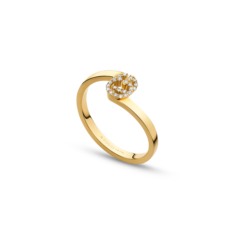 Gucci Fine Jewellery GG Running YBC457127002 Fashion Ring