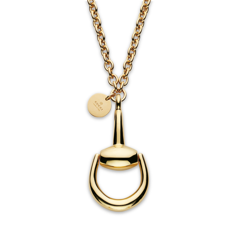 Gucci Fine Jewellery Horsebit Necklace YBB153328001 | La Maison Monaco
