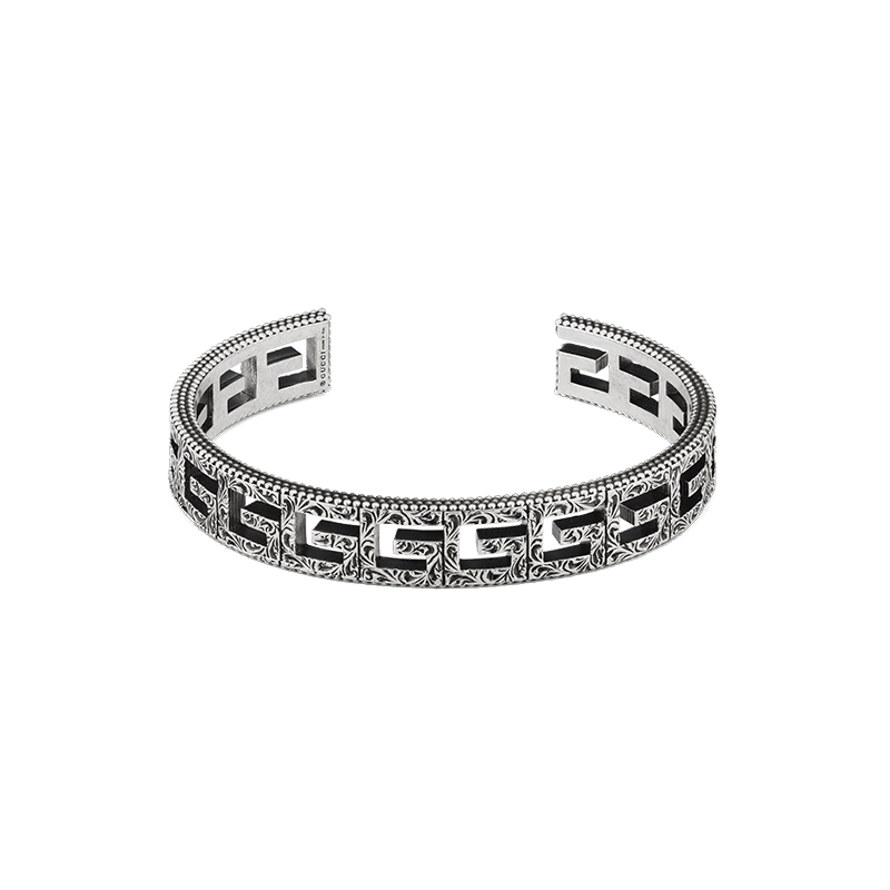 Gucci Silver GG Marmont YBA551919001 Bracelet