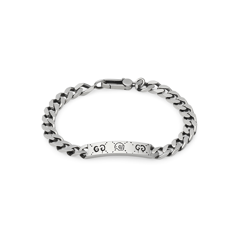 Gucci Silver Gucci Ghost Bracelet YBA455321001 | La Maison Monaco