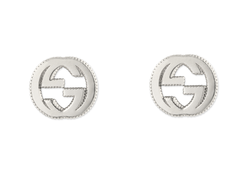 Gucci Silver Interlocking G Earrings YBD479227001 | La Maison Monaco