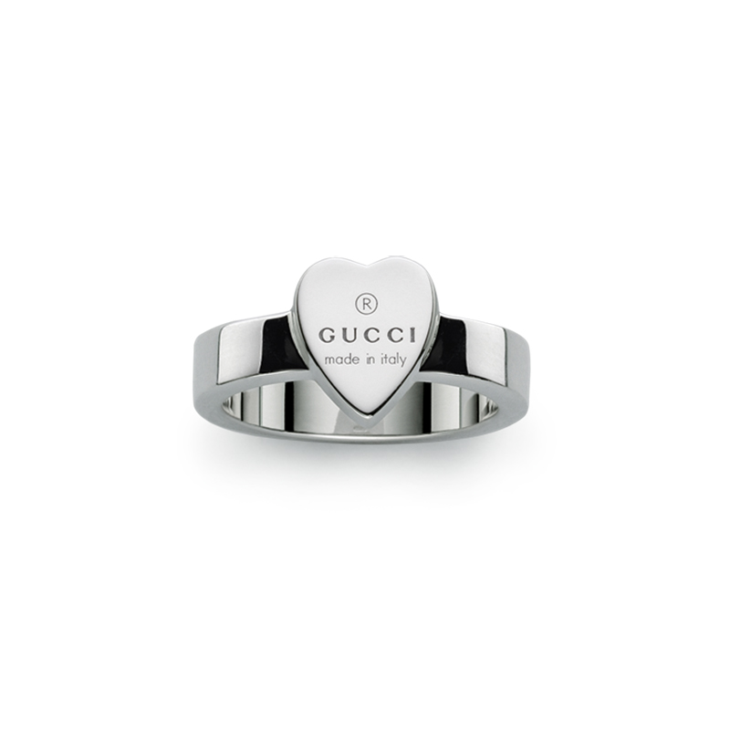 Gucci Silver Trademark Fashion Ring YBC223867001 | La Maison Monaco