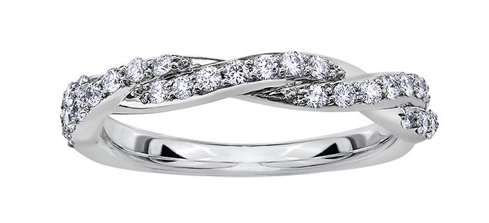 Maple Leaf Diamonds Anniversary Collection R50J53WG/33-10 Ladies Fashion Ring