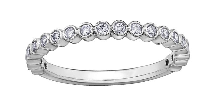Maple Leaf Diamonds Anniversary Collection R50K04WG/25-10 Ladies Fashion Ring