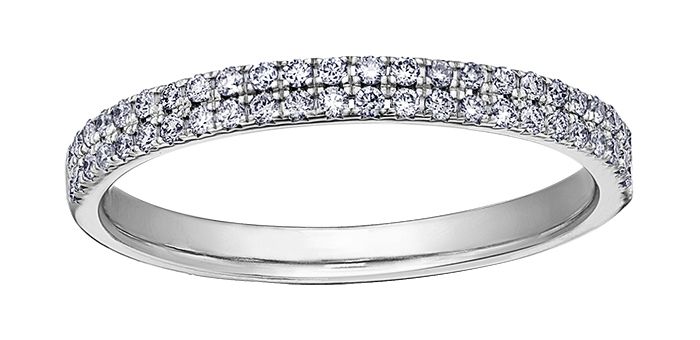 Maple Leaf Diamonds Anniversary Collection R50K08WG/25-10 Ladies Fashion Ring