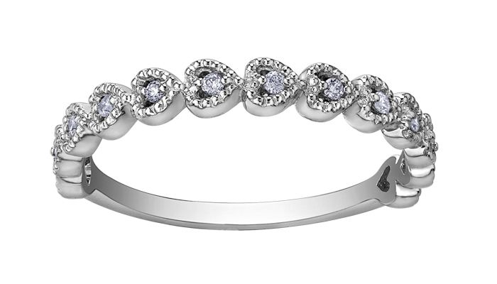Maple Leaf Diamonds Chi Chi RCH701WG/10-10 Ladies Fashion Ring