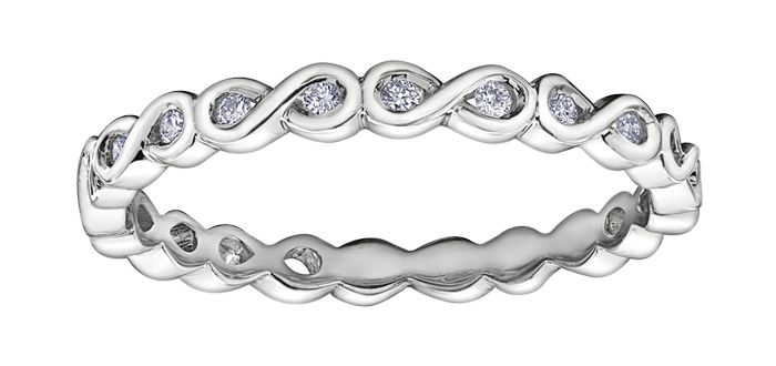 Maple Leaf Diamonds Chi Chi R90D18LWDWG-10 Ladies Fashion Ring