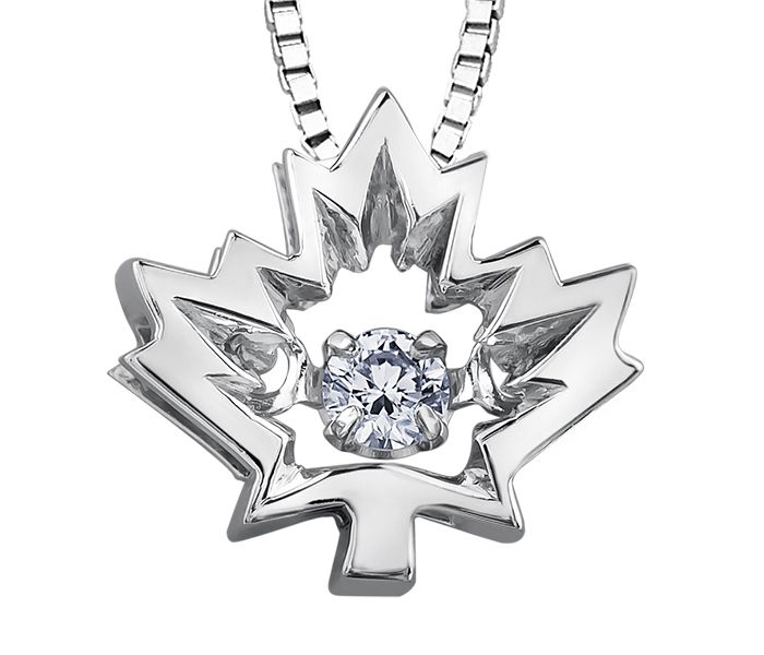 Maple Leaf Diamonds Northern Dancer PP3156W/14C-10 Ladies Pendant