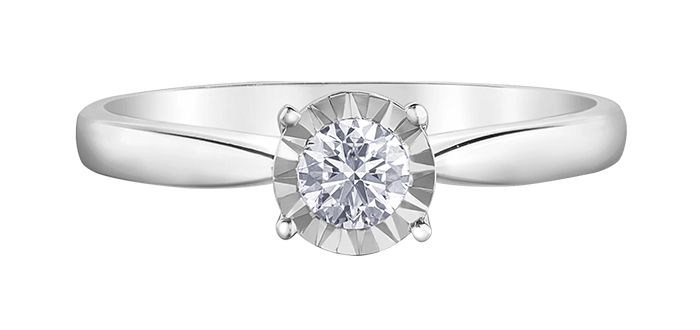 Maple Leaf Diamonds Illuminaire R10070WG/25-10 Ladies Fashion Ring