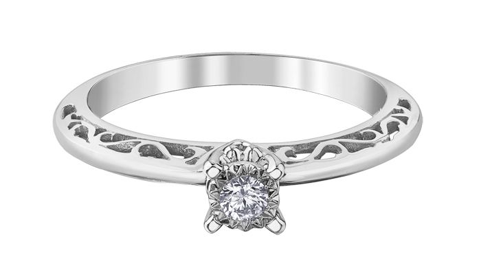 Maple Leaf Diamonds Illuminaire R10072WG/07-10 Ladies Fashion Ring