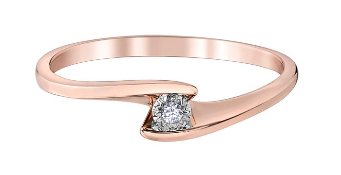 Maple Leaf Diamonds Illuminaire R10074RW/01-10 Ladies Fashion Ring
