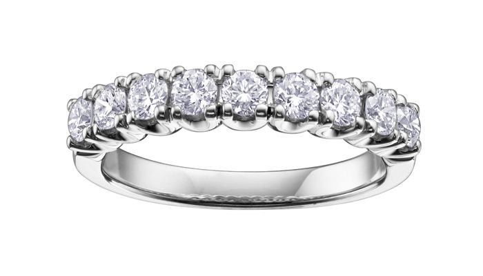 Maple Leaf Diamonds Timeless Beauty R50D91WG/75-18 Ladies Anniversary Ring