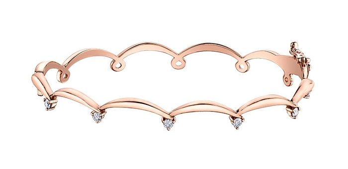 Maple Leaf Diamonds BBR980RG/25 Ladies Bracelet
