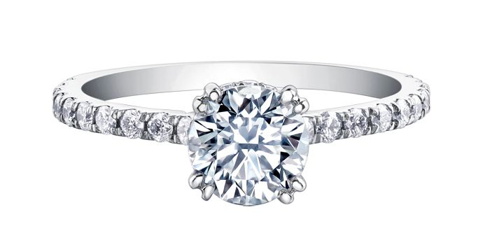 Maple Leaf Diamonds Circle of Love R30428WG/140-18 Ladies Fashion Ring