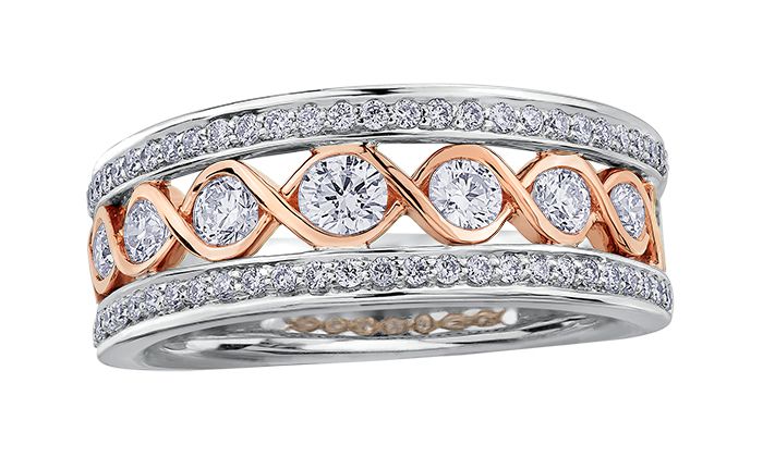 Maple Leaf Diamonds R50J28WR/75 Ladies Fashion Ring