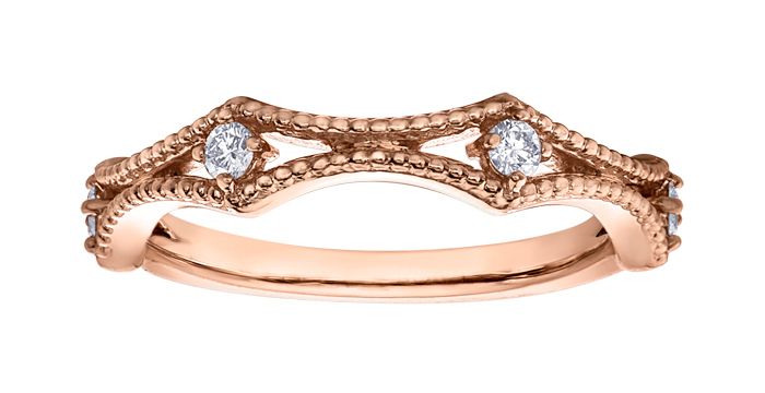 Maple Leaf Diamonds R50K61RG/16 Ladies Fashion Ring