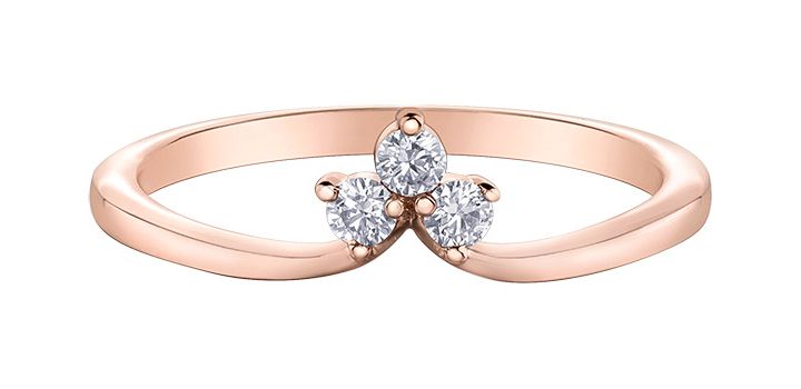 Maple Leaf Diamonds R52F48RG/10 Ladies Fashion Ring