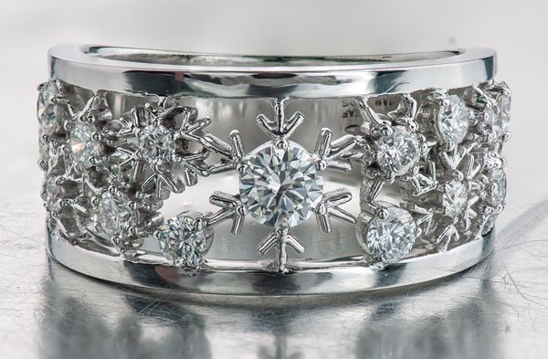 Maple Leaf Diamonds R52F53WG/75 Ladies Fashion Ring