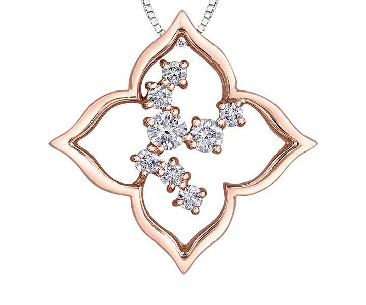 Maple Leaf Diamonds Timeless Beauty PP4086RW/25C-10 Ladies Pendant