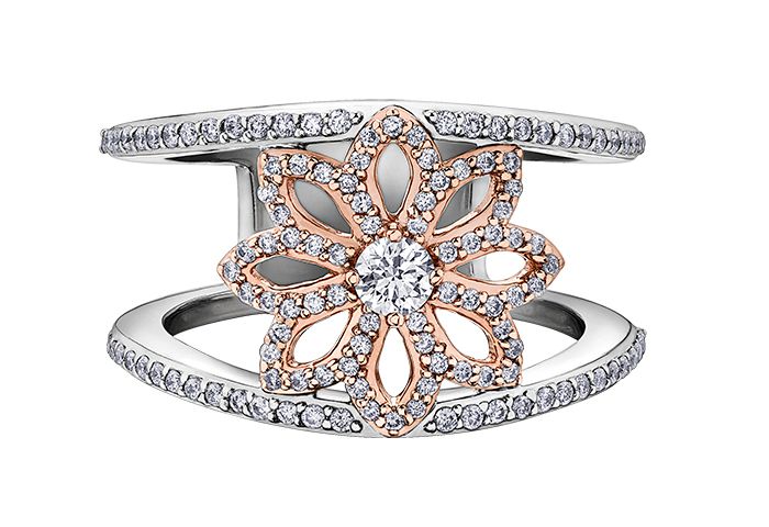 Maple Leaf Diamonds R52D54WR/50 Ladies Fashion Ring