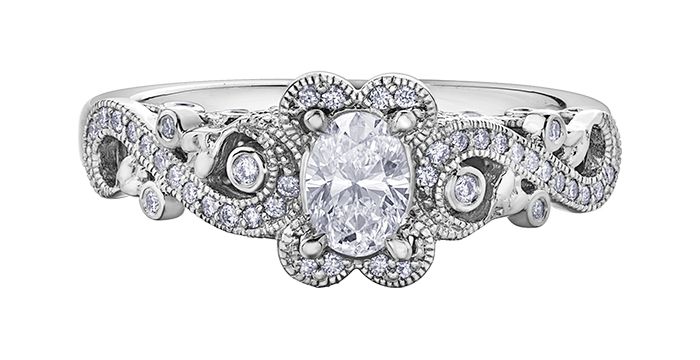 Maple Leaf Diamonds R30603WG/45-18 Ladies Fashion Ring