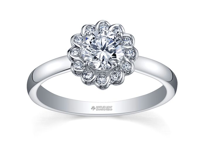 Maple Leaf Diamonds Tides of Love R30398WG/40-18 Ladies Fashion Ring