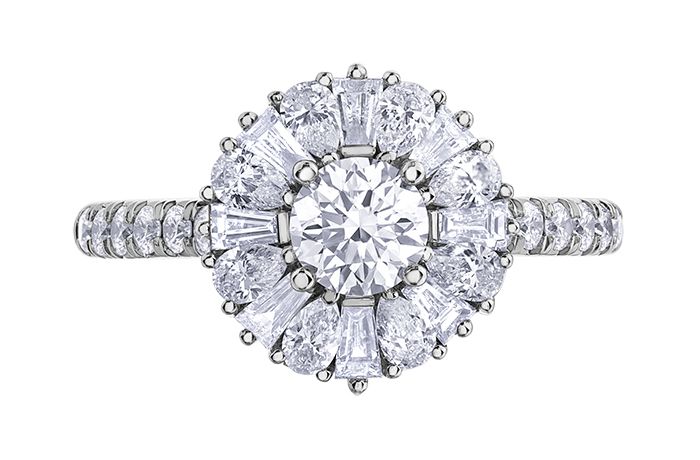 Maple Leaf Diamonds Tides of Love R30838WG/150-18 Ladies Fashion Ring