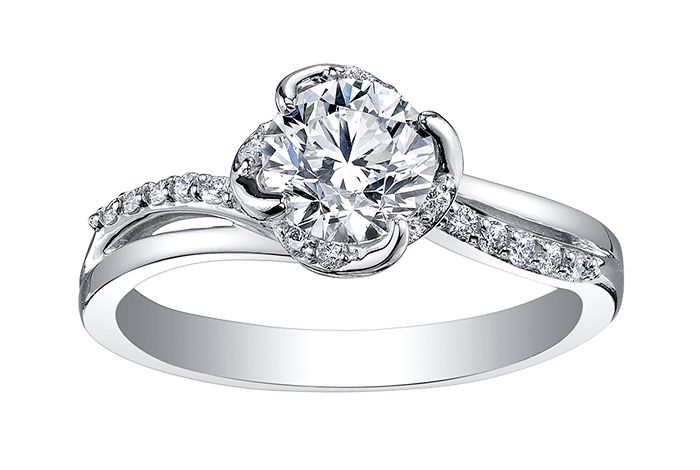 Maple Leaf Diamonds Wind’s Embrace R3703WG/65-18 Ladies Fashion Ring