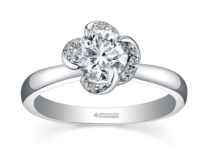 Maple Leaf Diamonds Wind’s Embrace R3712WG/25-18 Ladies Fashion Ring