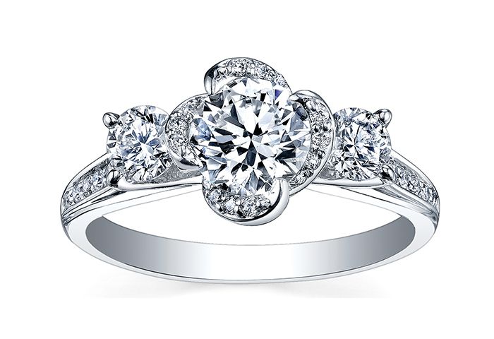 Maple Leaf Diamonds Wind’s Embrace R3714WG/100-18 Ladies Fashion Ring