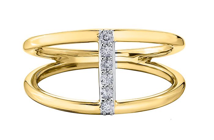 Maple Leaf Diamonds Neo Mode RCH578/09-10 Ladies Fashion Ring