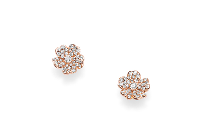 Mikimoto Cherry Blossom Earrings MEA10280XDXZ | La Maison Monaco