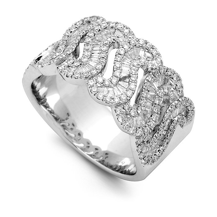 Monaco Collection Anniversary Ring AN606-W Women's Anniversary Ring