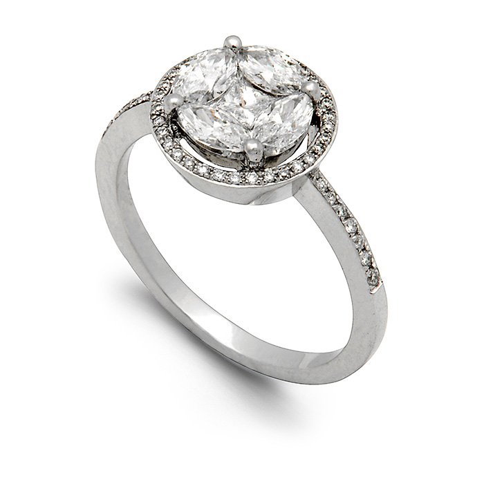 Monaco Collection Engagement Ring Engagement Ring AN351 | La Maison Monaco