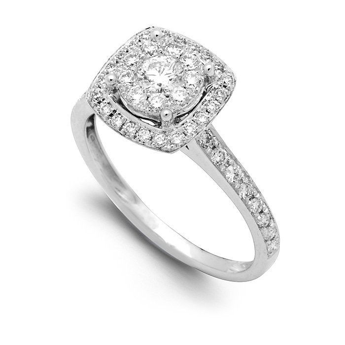 Monaco Collection Engagement Ring AN613-W Women's Engagement Ring