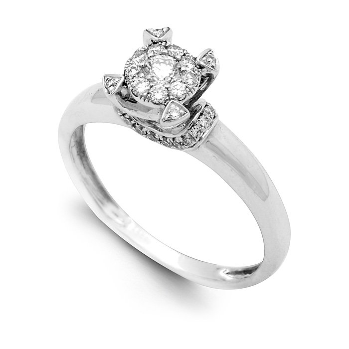 Monaco Collection Engagement Ring AN620-W Women's Engagement Ring