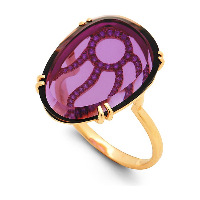 Monaco Collection Ring AN583-AM Women's Fashion Ring