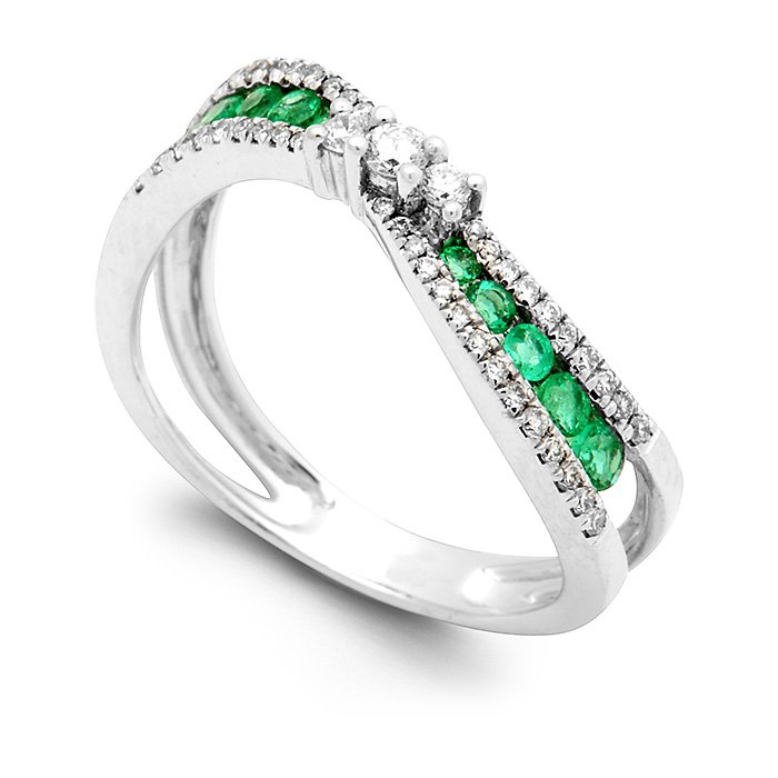 Monaco Collection Ring AN617-EM Women's Fashion Ring