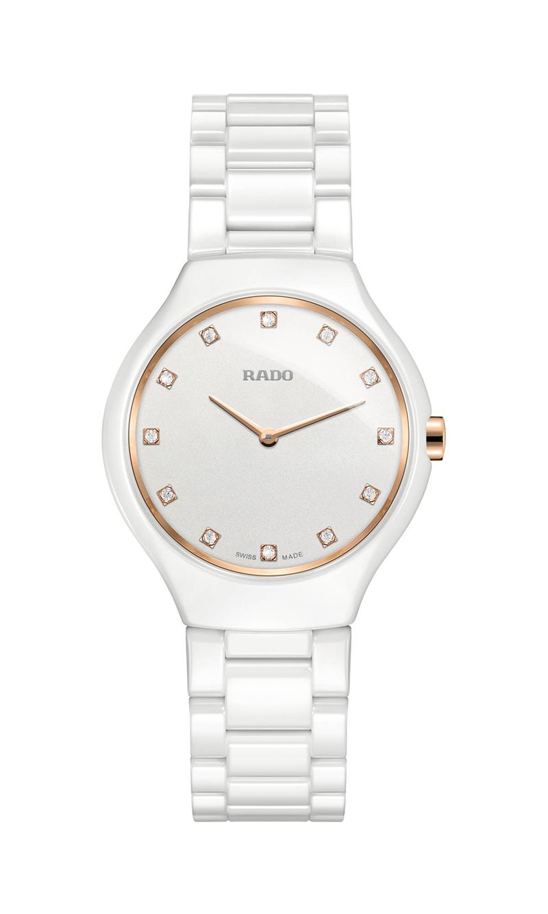 Rado True Thinline Diamonds R27958722 Ladies Watch