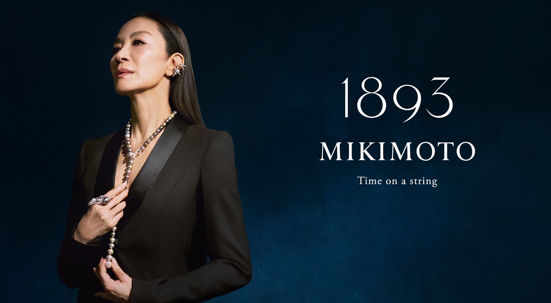 Mikimoto 1893 campaign, time on a string
