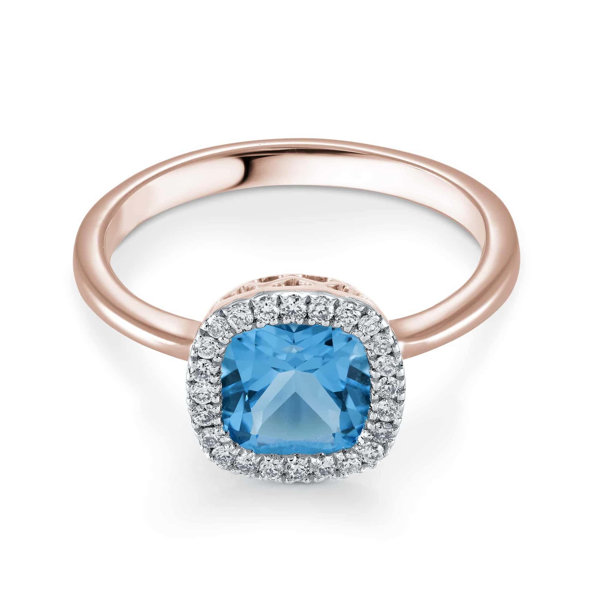 Monaco Collection Jardin Exotique Blue Topaz