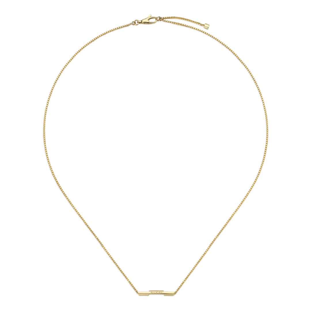 Gucci Link to Love Chain Necklace in 18kt Yellow Gold