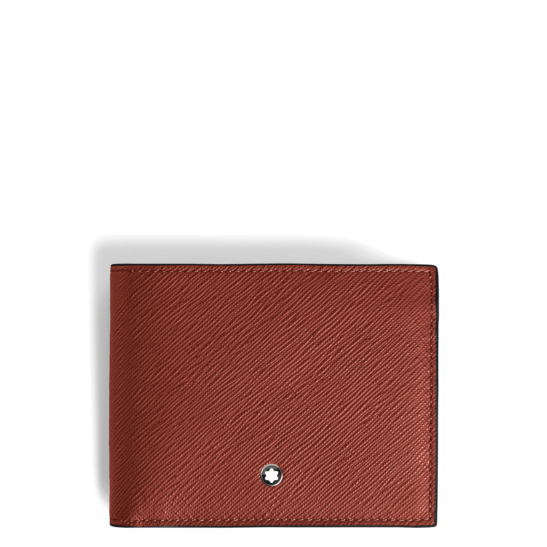 Montblanc Wallet 6cc in Sartorial Leather, Red Oak